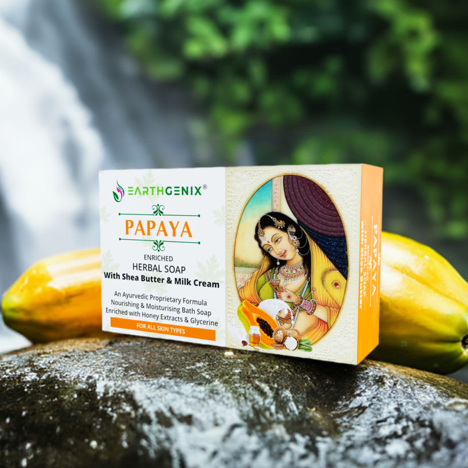 Papaya Herbal Bath Soap